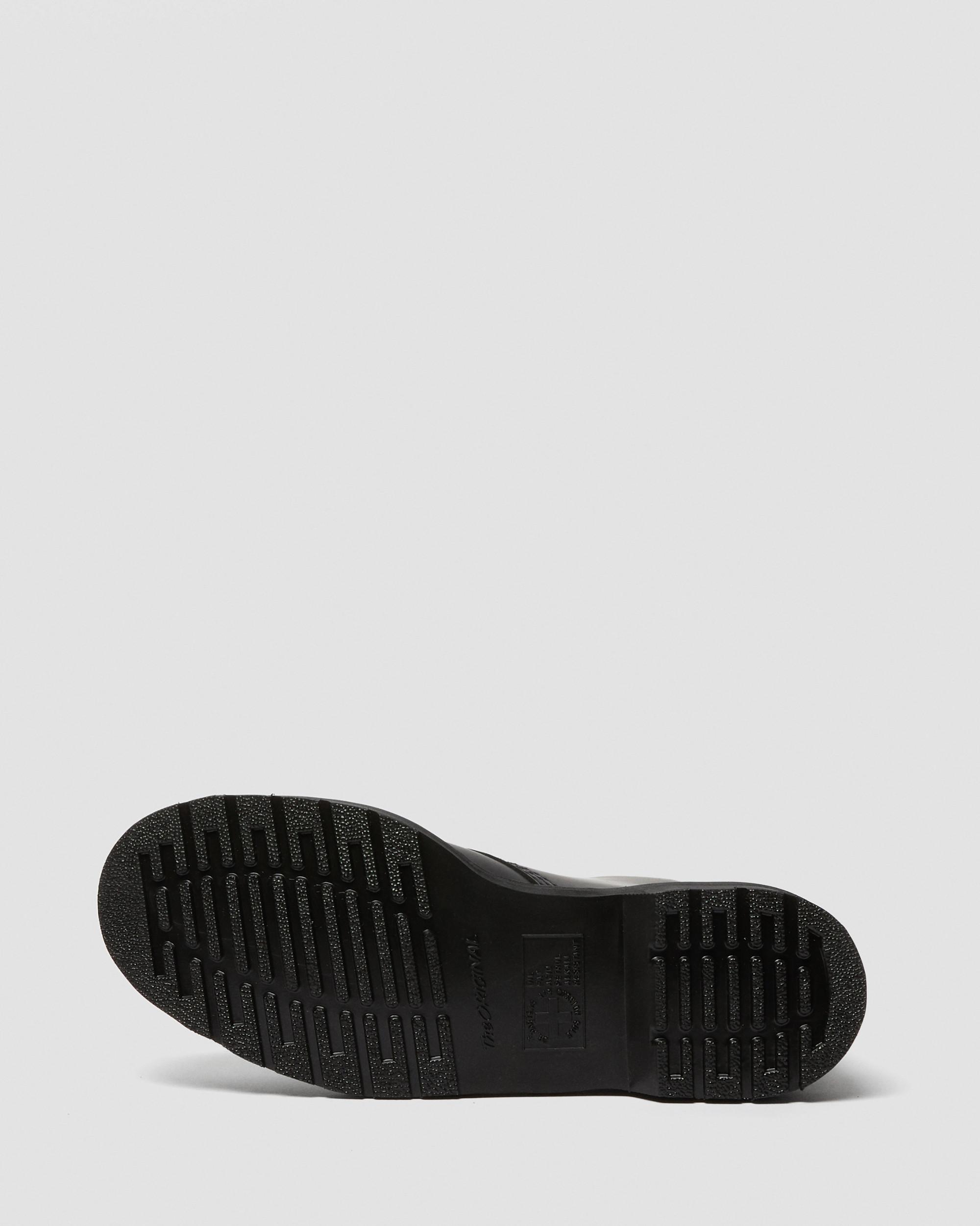 1460 Mono Smooth Leather Lace Up Boots in Black | Dr. Martens
